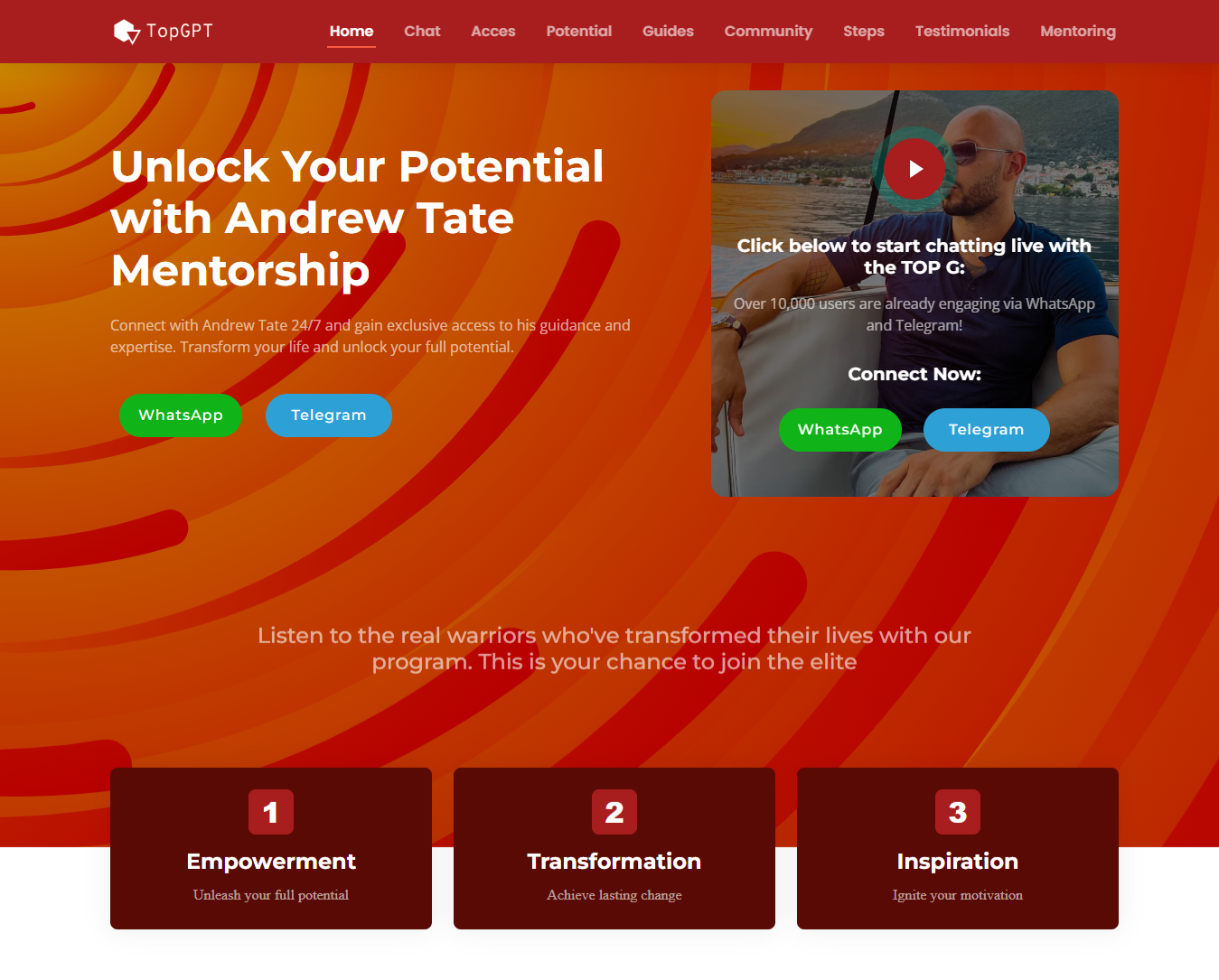 Unlock New Mentorship Website